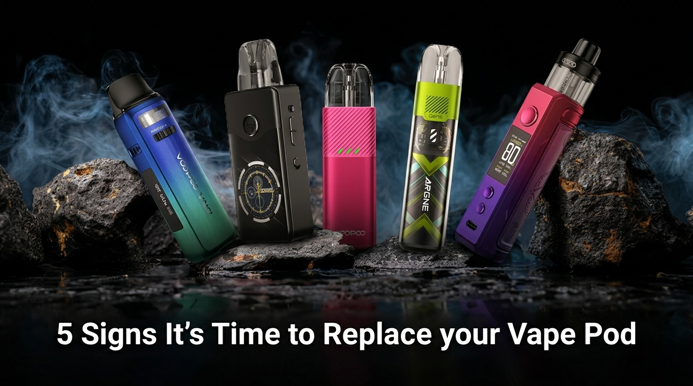 5 Signs It’s Time to Replace your Vape Pod