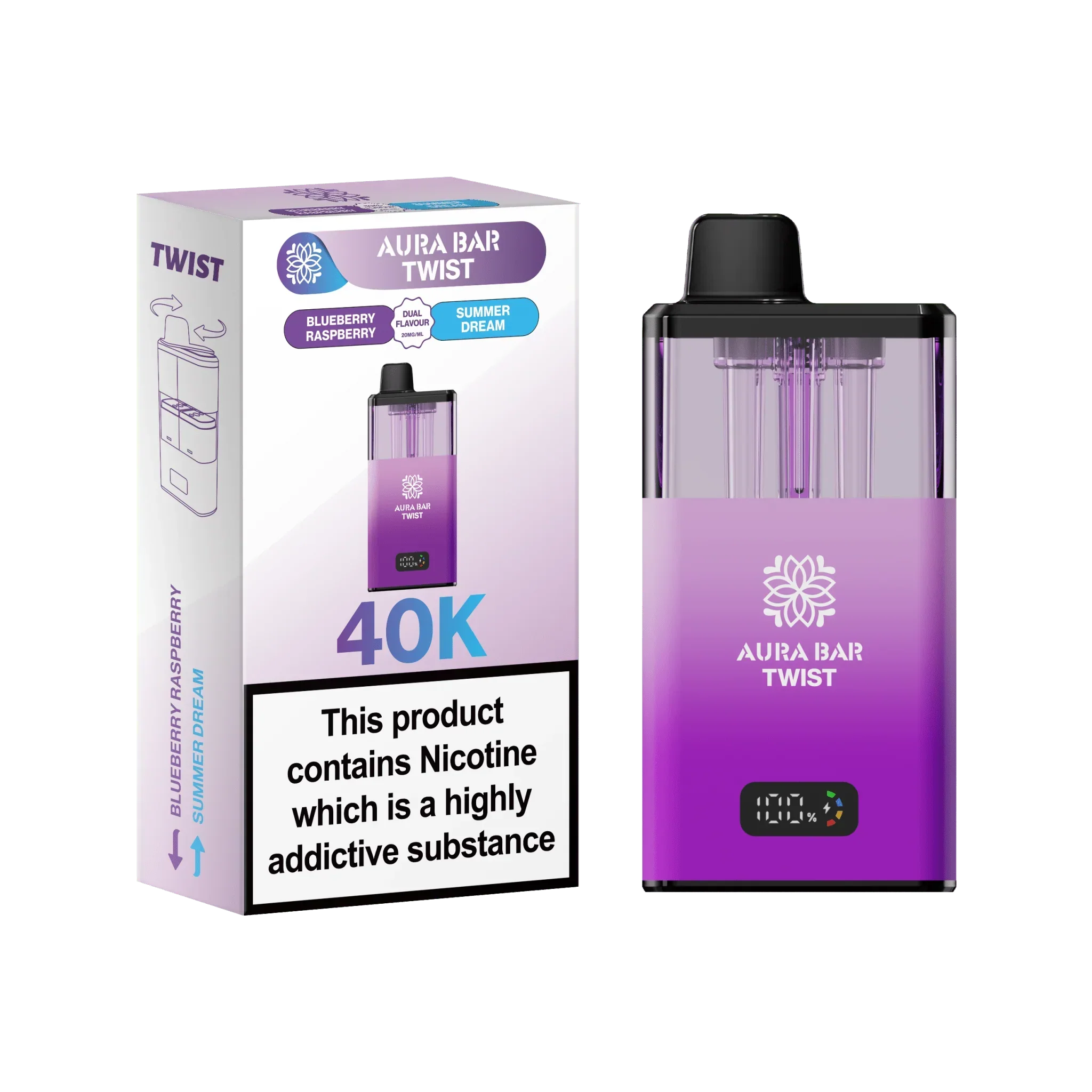 The New King of Endurance? A Full Review of the Aura Bar 40k Prefilled Pod Kit