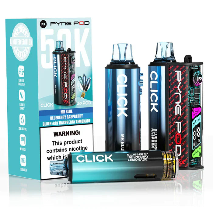 The Future is Here: A Full Review of the Revolutionary Pyne Pod Click 50k Vape Kit