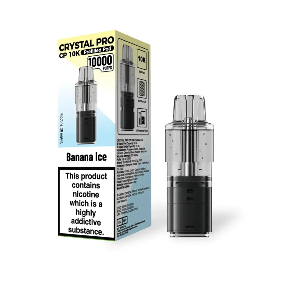 Crystal Pro CP 10k Prefilled refill Pods