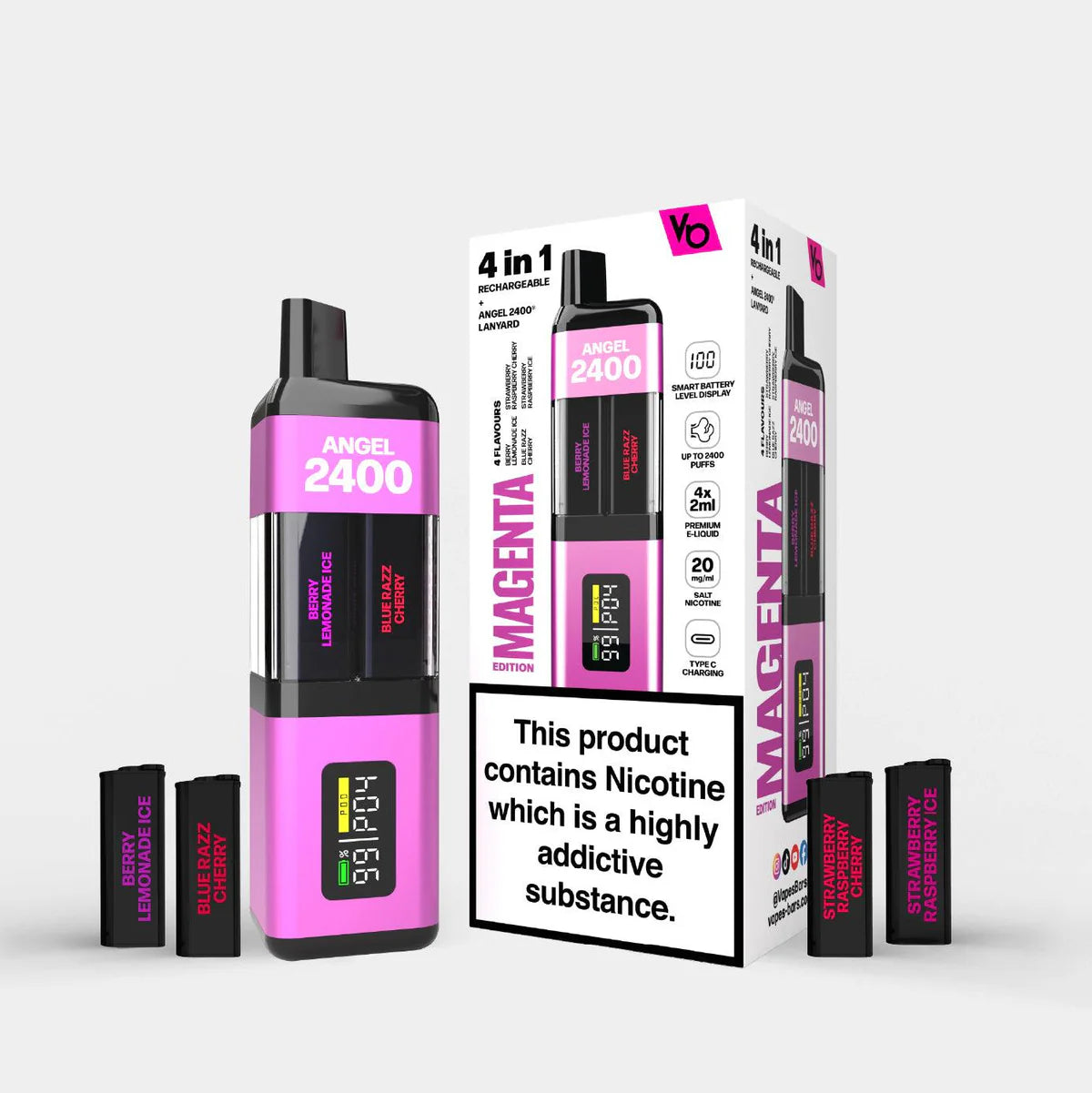 Angel 2400 VBS 4-in-1 Vape Kit