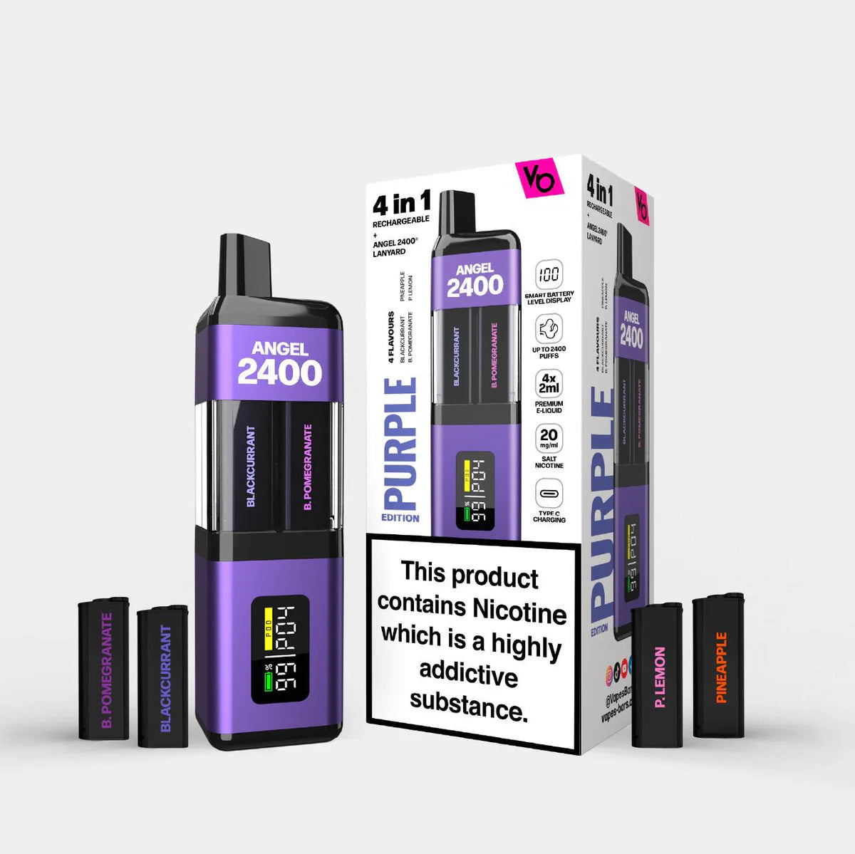 Angel 2400 VBS 4-in-1 Vape Kit