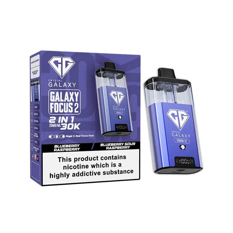 CRYSTAL GALAXY 30K FOCUS 2 PREFILLED POD VAPE KIT 20MG