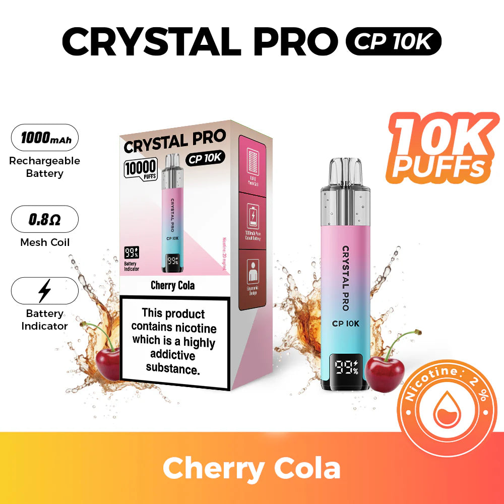 Crystal Pro CP 10K Prefilled Pod Kit