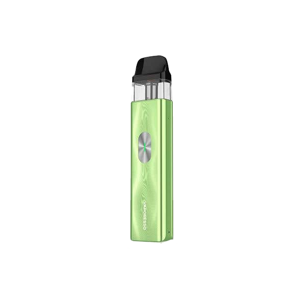 Vaporesso XROS 4 Mini Kit in ice green with 1000mAh battery and advanced coil technology compact vaping device