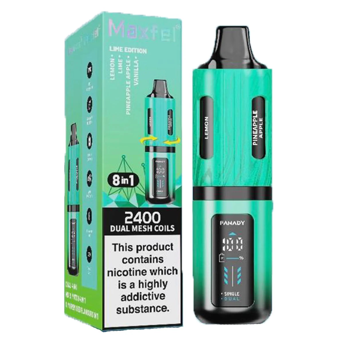 Maxfel Fanady Legend 2400 Puffs Vape Kit