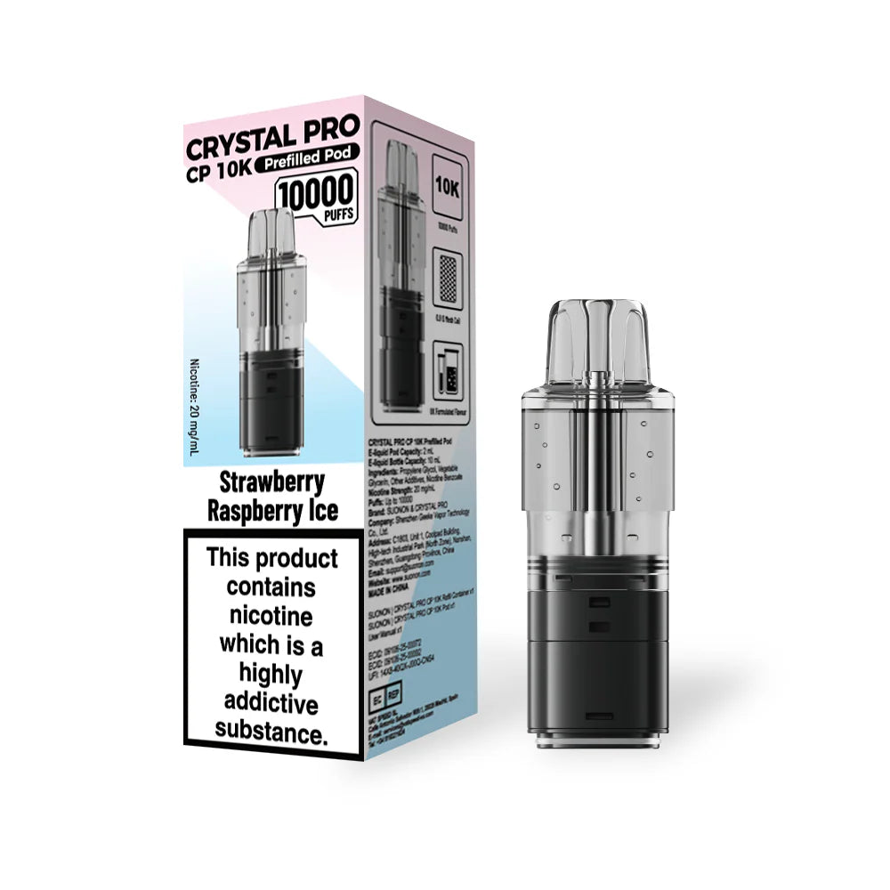 Crystal Pro CP 10k Prefilled refill Pods
