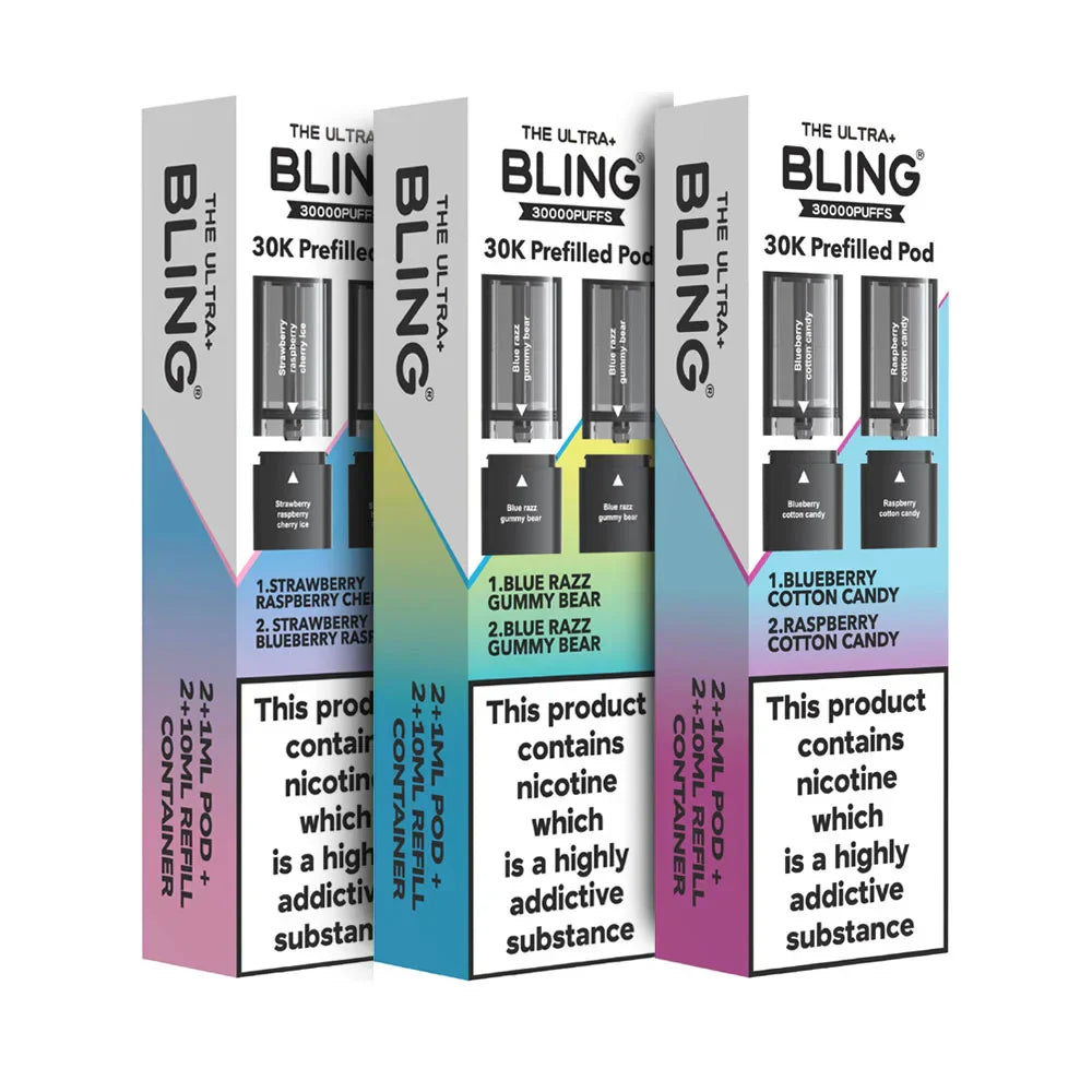 The Bling Ultra Plus 30K Prefilled Pods