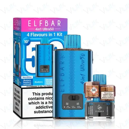 Elf Bar 4-in-1 Ultra (50k) Prefilled Pod Kit Vape Vibes Elf Bar 4-in-1 Ultra (50k) Prefilled Pod Kit Vape Vibes