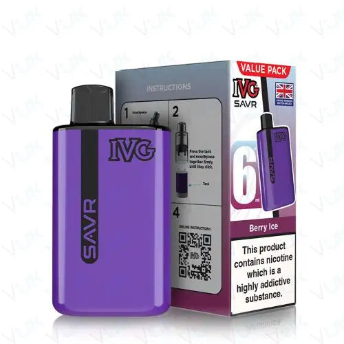 IVG SAVR Prefilled Pod Kit with FREE Pod
