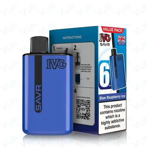 IVG SAVR Prefilled Pod Kit with FREE Pod
