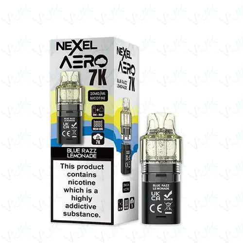 Nexel Aero 7K Prefilled Pod + Refill Container