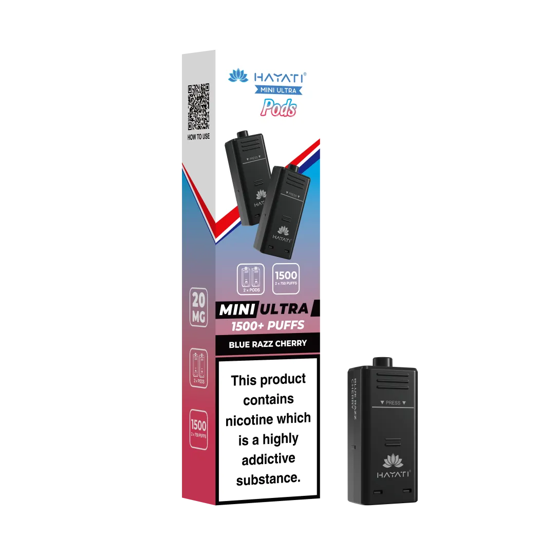 Hayati Mini Ultra 1500 Prefilled Refill Pods