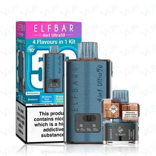 Elf Bar 4-in-1 Ultra (50k) Prefilled Pod Kit
