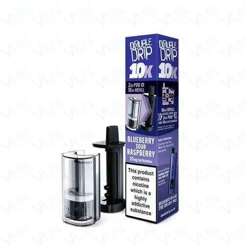 Double Drip 10K Prefilled Pod + Refill Container