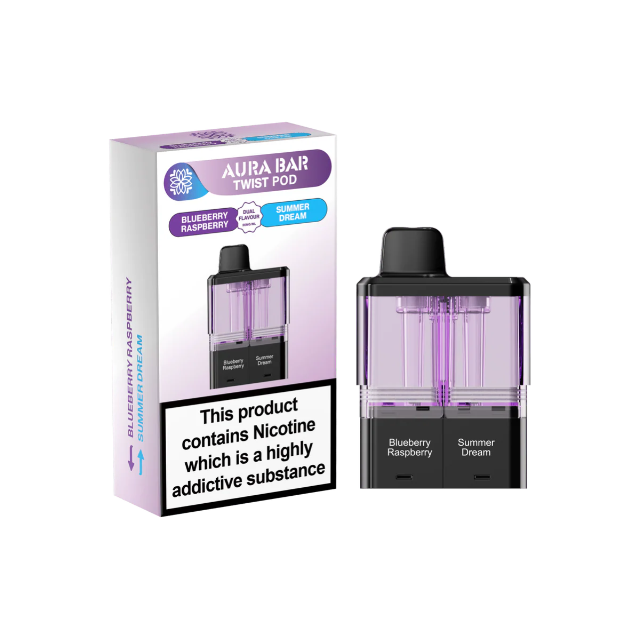 Aura Bar Twist 40k Replacement Pods