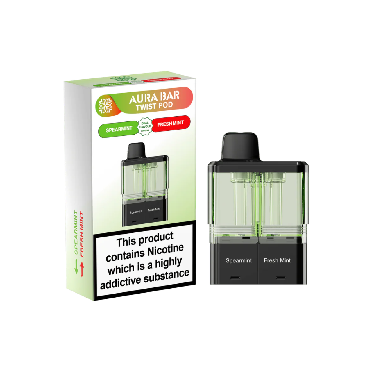 Aura Bar Twist 40k Replacement Pods