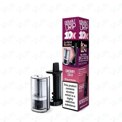 Double Drip 10K Prefilled Pod + Refill Container