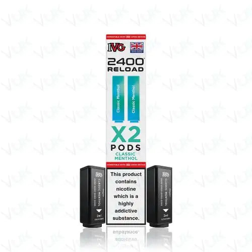 IVG 2400 Reload 2-in-1 Prefilled Pods