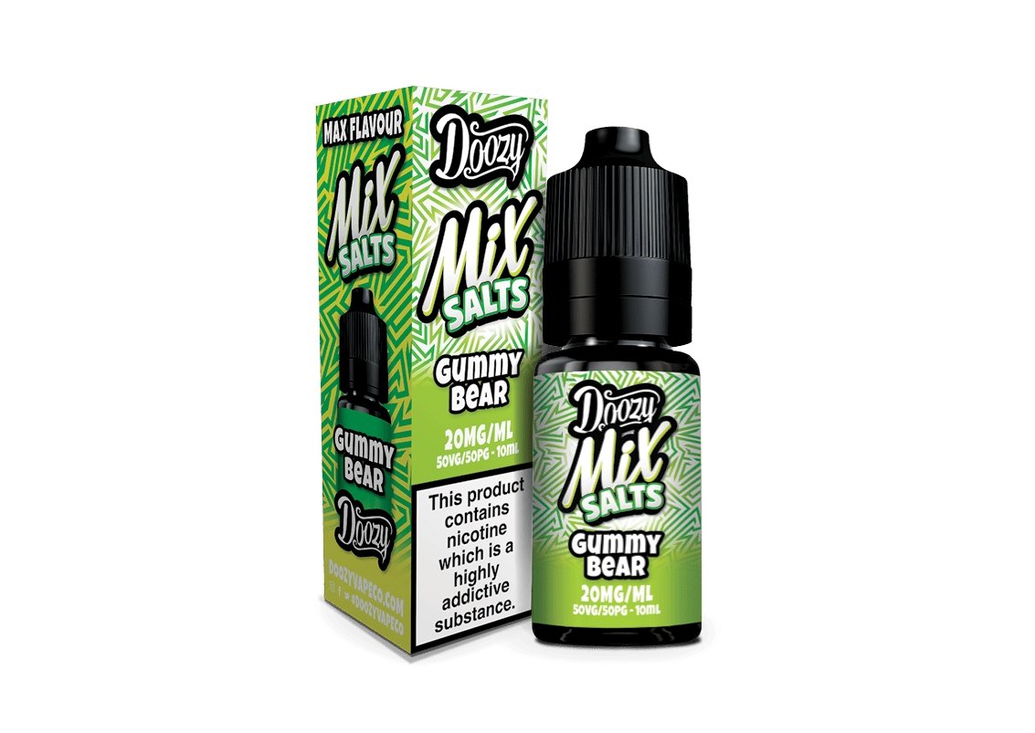 Doozy Mix Salts flavour varieties 10 ml nic salts