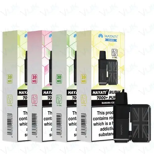 Hayati Rubik 7000 Prefilled Pod + Refill Container