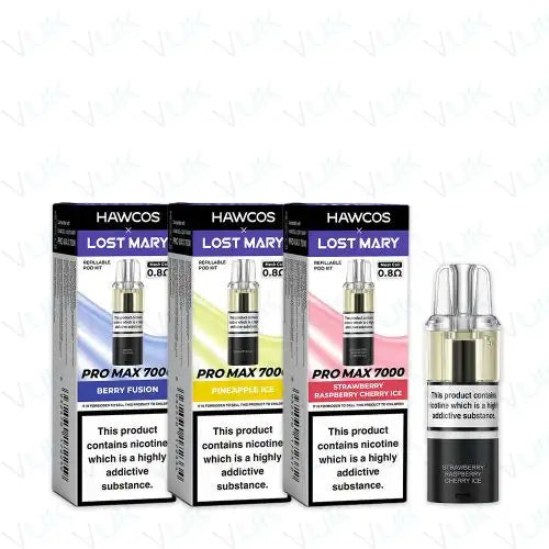 Hawcos x Lost Mary Pro Max 7000 Prefilled Pod + Refill Container