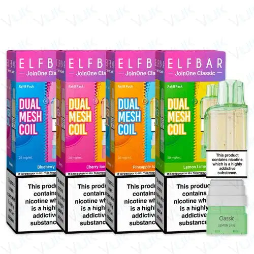Elf Bar JoinOne Classic Prefilled Pod + Refill Container
