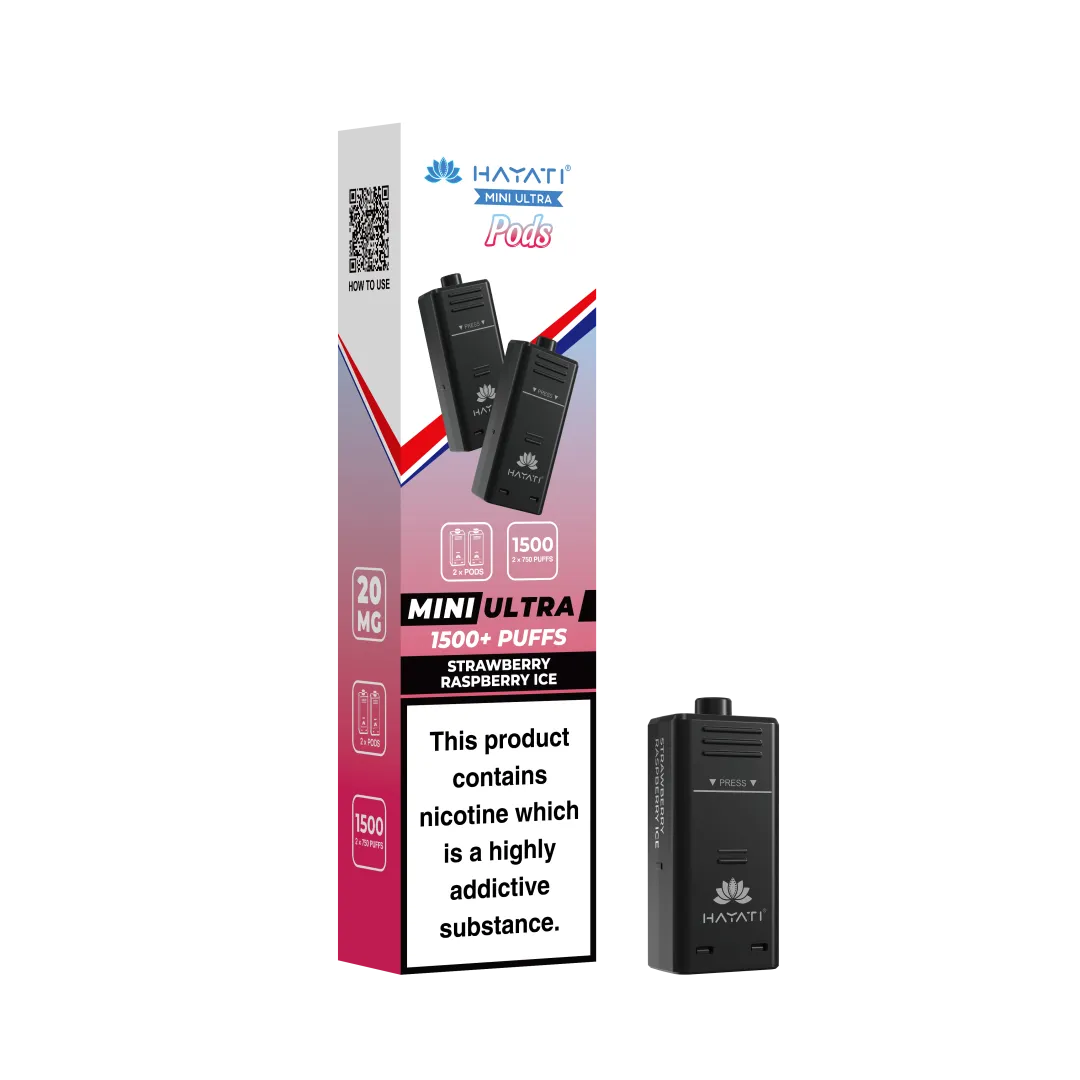 Hayati Mini Ultra 1500 Prefilled Refill Pods