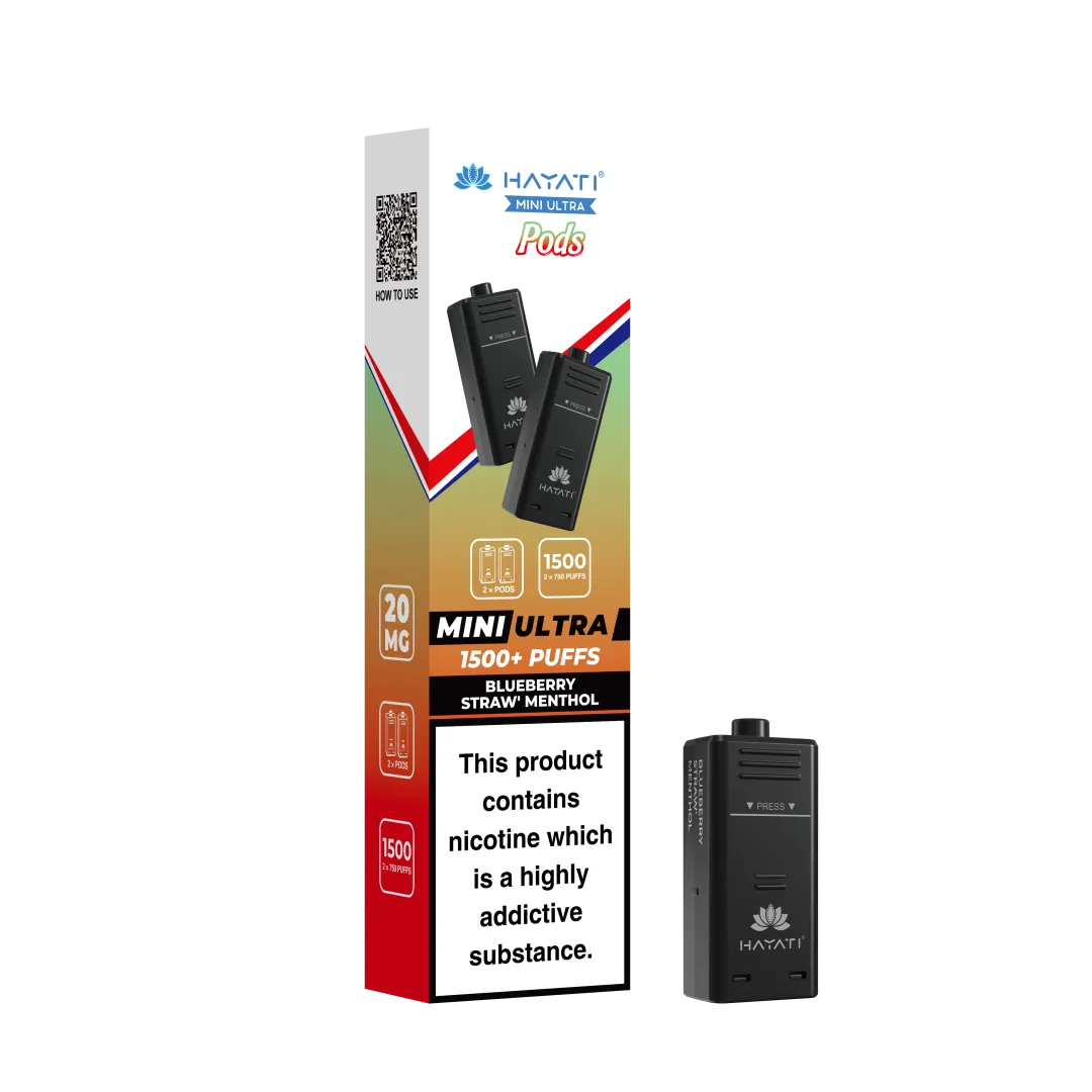 Hayati Mini Ultra 1500 Prefilled Refill Pods