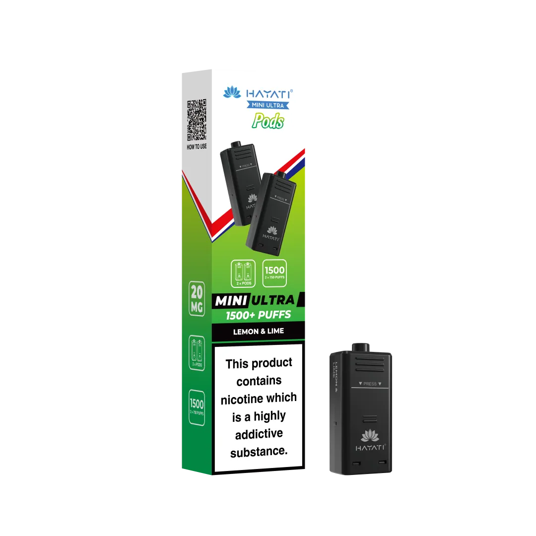 Hayati Mini Ultra 1500 Prefilled Refill Pods