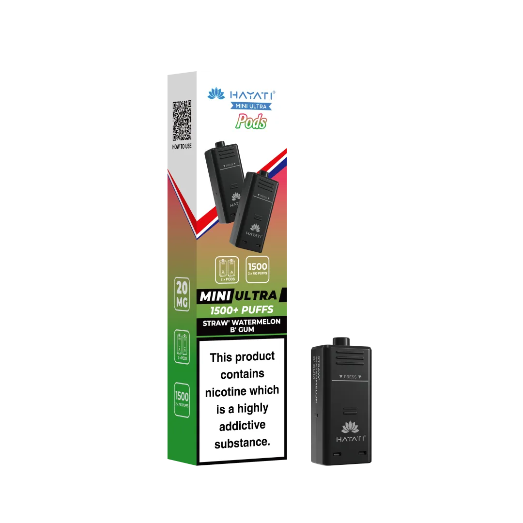 Hayati Mini Ultra 1500 Prefilled Refill Pods