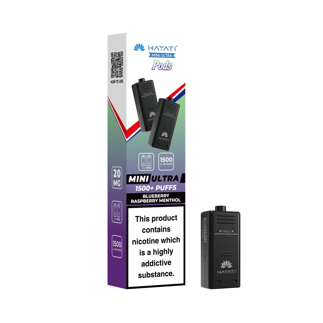 Hayati Mini Ultra 1500 Prefilled Refill Pods