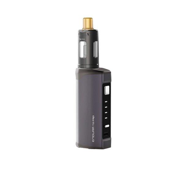 Innokin Endura T22 Pro Kit vape device with internal battery, 2ml tank, one-button operation, and 1.7ohm coil.