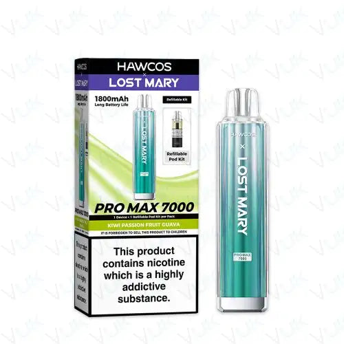 Hawcos x Lost Mary Pro Max 7000 Prefilled Pod Kit Bundle