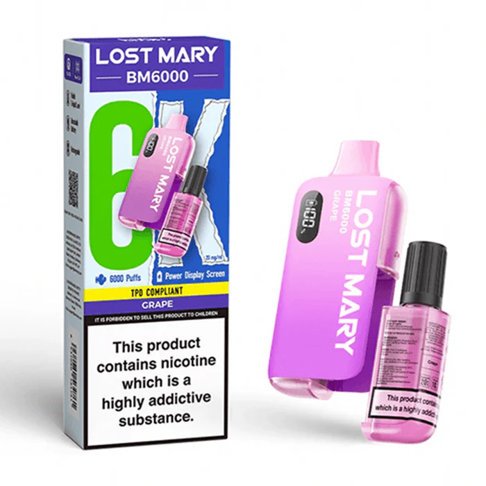 Lost Mary BM6000 Box of 5 Prefilled Pod Kit