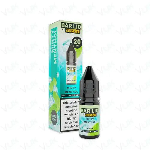 Zeus Juice Bar Liq Minty Menthol Nic Salt