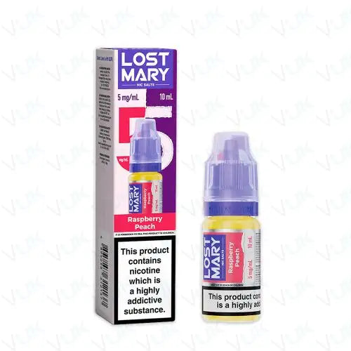 Lost Mary Raspberry Peach Nic Salt