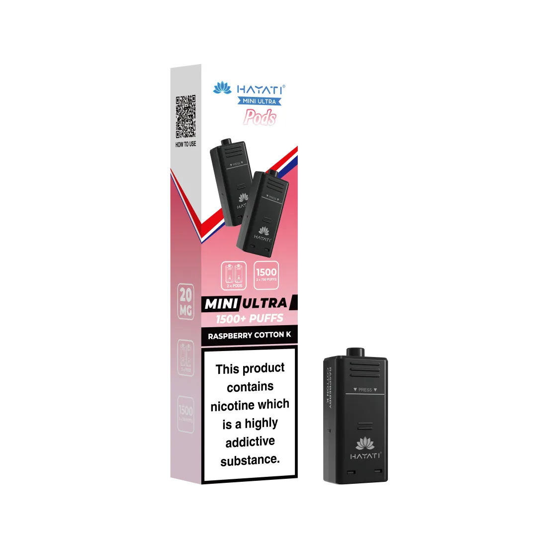 Hayati Mini Ultra 1500 Prefilled Refill Pods