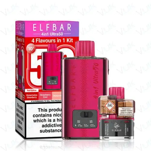 Elf Bar 4-in-1 Ultra (50k) Prefilled Pod Kit