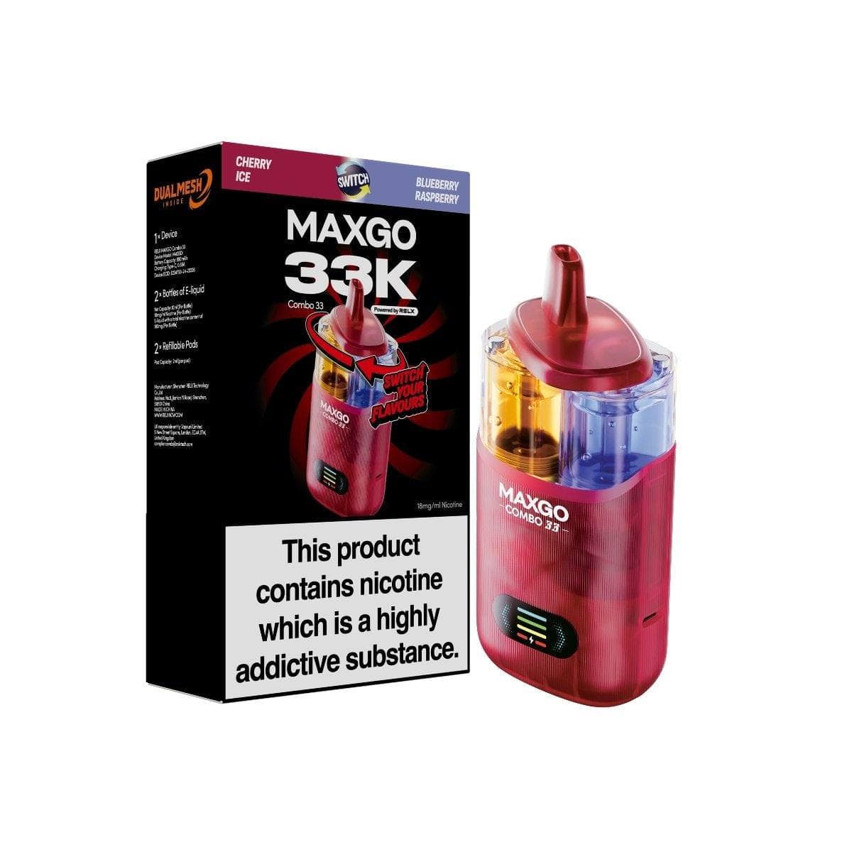 Relx Maxgo 33K Puff Vape Kit