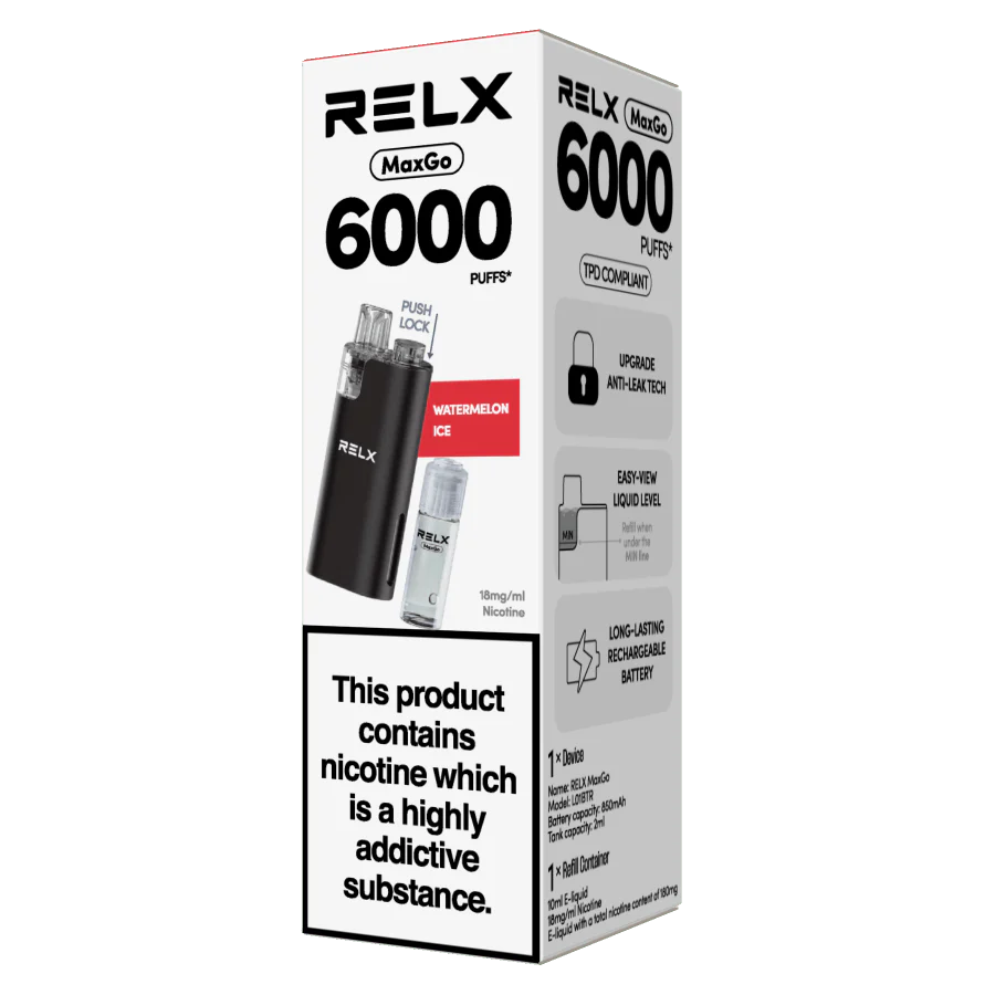 Relx MaxGo 6K Puff Vape Kit