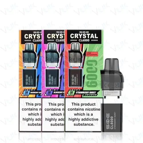 SKE Crystal CL6000 Prefilled Pod + Refill Container