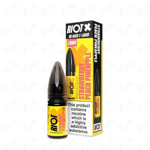 Riot X Salts Strawberry Peach Pineapple Nic Salt