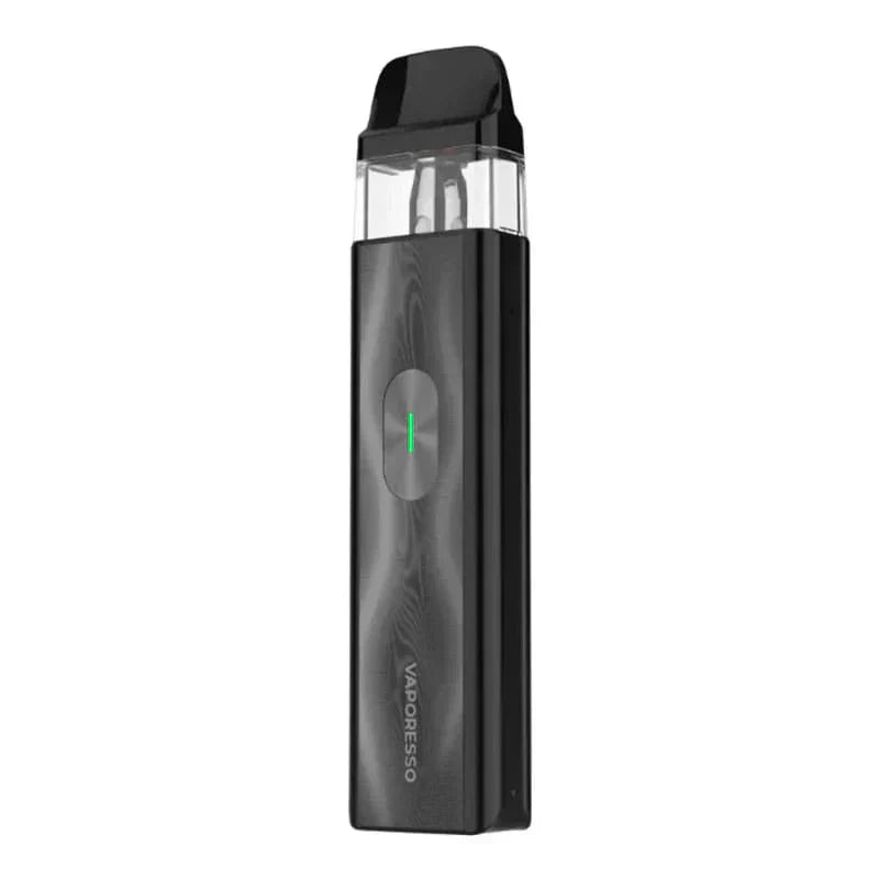 Vaporesso XROS 4 Mini black portable pod vape kit with 1000mAh battery and adjustable airflow
