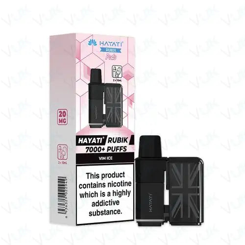 Hayati Rubik 7000 Prefilled Pod + Refill Container