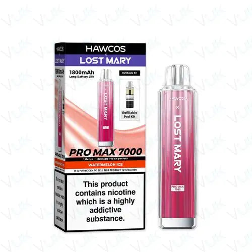 Hawcos x Lost Mary Pro Max 7000 Prefilled Pod Kit Bundle