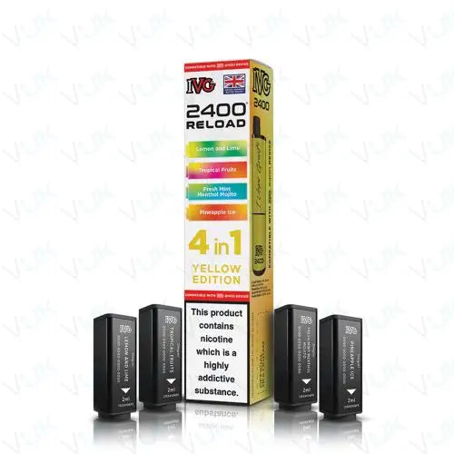 IVG Reload 4-in-1 Multi Flavour Edition Prefilled Pods