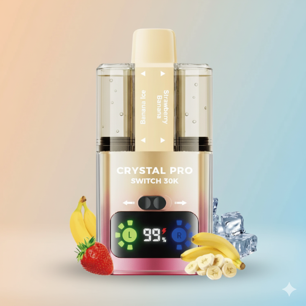 A Full Review of the TPD-Compliant Crystal Pro Switch 30k Vape Kit