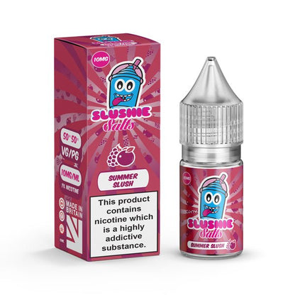 10mg Liqua Vape Summer Slush nicotine salt e-liquid 10ml bottle with 50VG/50PG blend and childproof cap