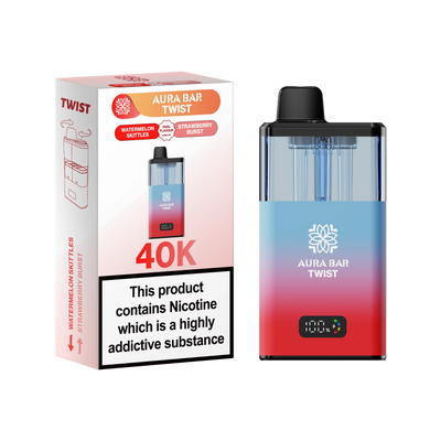 Crystal Prime Aura Bar Series 40k Puffs Prefilled Pod Kit